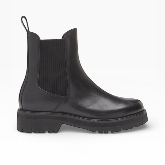 rag & bone Shoes - Rag and Bone Corey Lug Sole Chelsea Black Boots EU 39.5/US 9.5